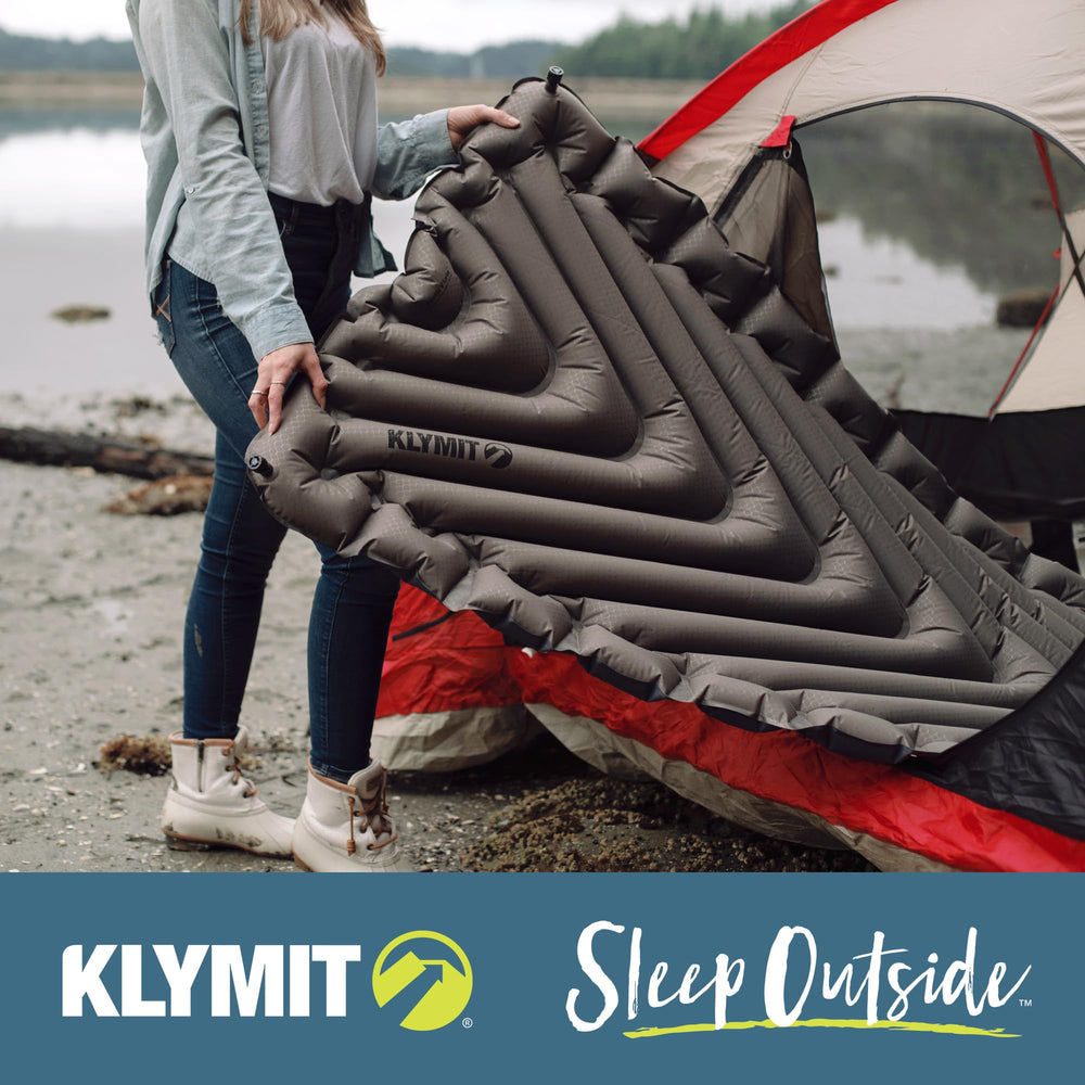 Klymit Static V Luxe ideal for car and tent camping trips.