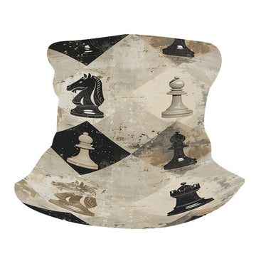 KMRHOUTIQ Chess Piece Brown headwrap fits multiple outdoor looks.