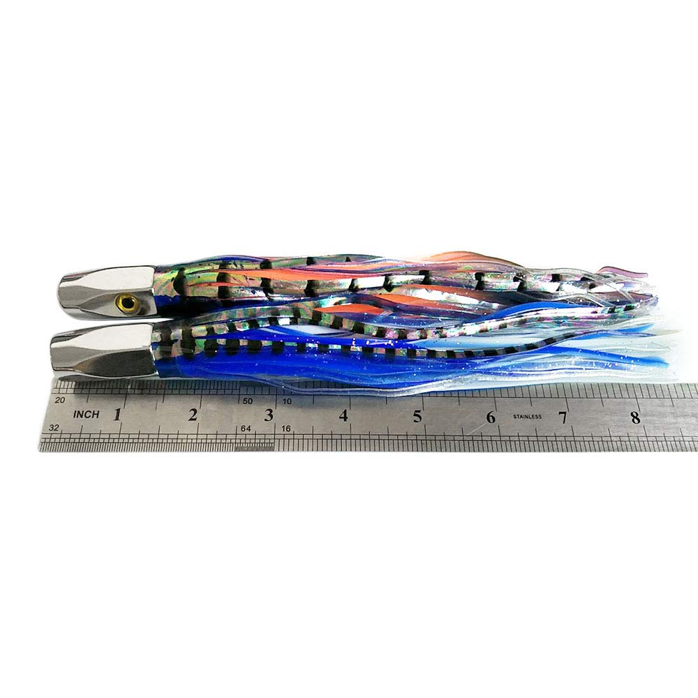 Kmucutie 8.5in trolling skirt lure set - image 7