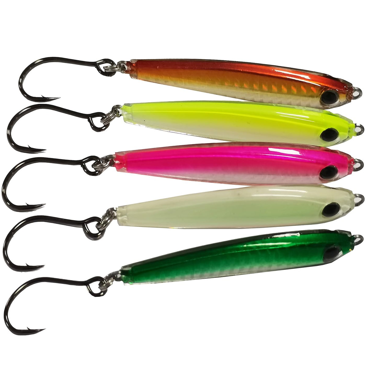 Kmucutie epoxy resin jig lure - mixed color A, 1.5 oz, 4 in