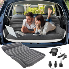 KMZ inflatable SUV air mattress with storage bag for easy travel packing.