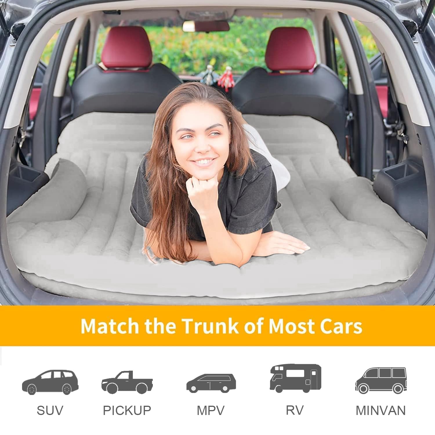 KMZ SUV Air Mattress handles -25°C to 50°C for varied trips.