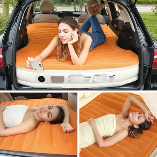 KMZ SUV air mattress fits most SUVs and trucks for car camping setups.