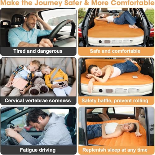 KMZ SUV air mattress uses eco-friendly PVC for durable outdoor use.