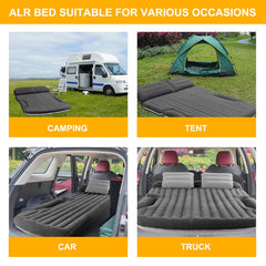 KMZ SUV Air Mattress inflation ports; easy deflation and compact storage after trips.