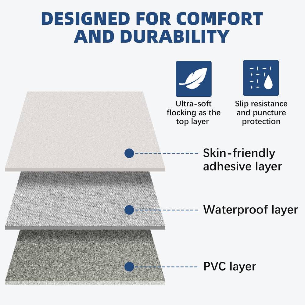 KMZ SUV air mattress size drawing helps verify SUV fit before purchase.