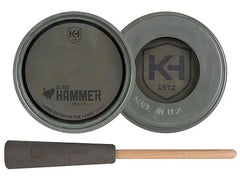 Knight & Hale Glass Hammer Pot turkey call delivers clear long-range yelps for field use.