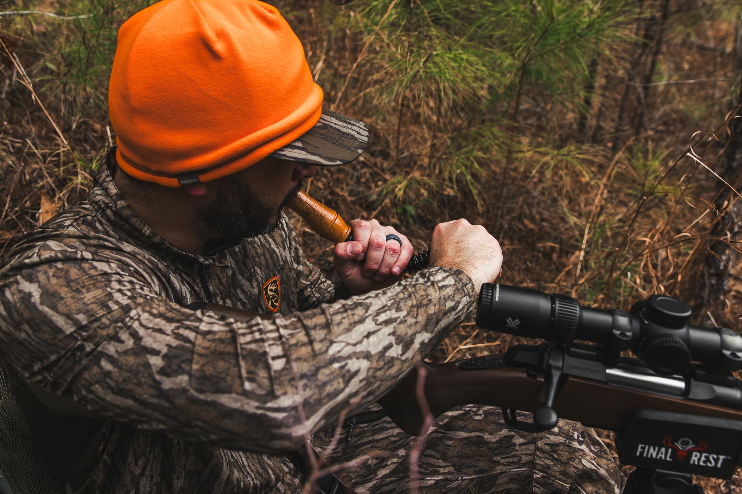 In-field sound carries with the HD Grunter’s resonant design.