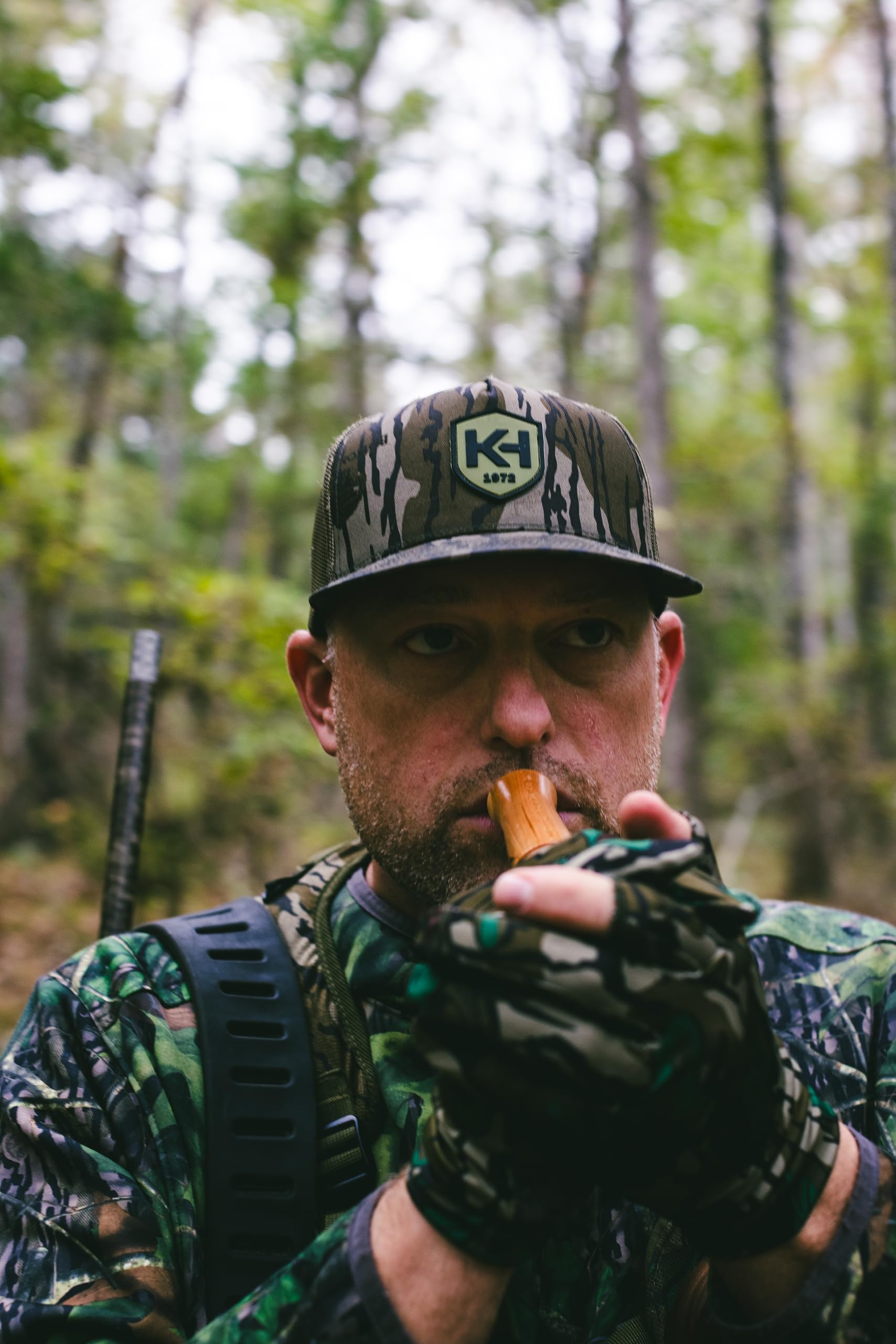 Knight & Hale Hoot Extender hand-turned cherry body offers durable, ergonomic grip.