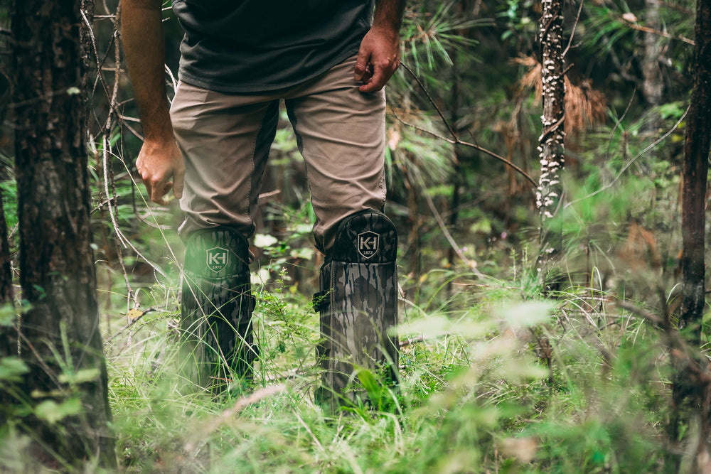Knight & Hale Snake Gaiters breathable fabric for cool, long hunts.