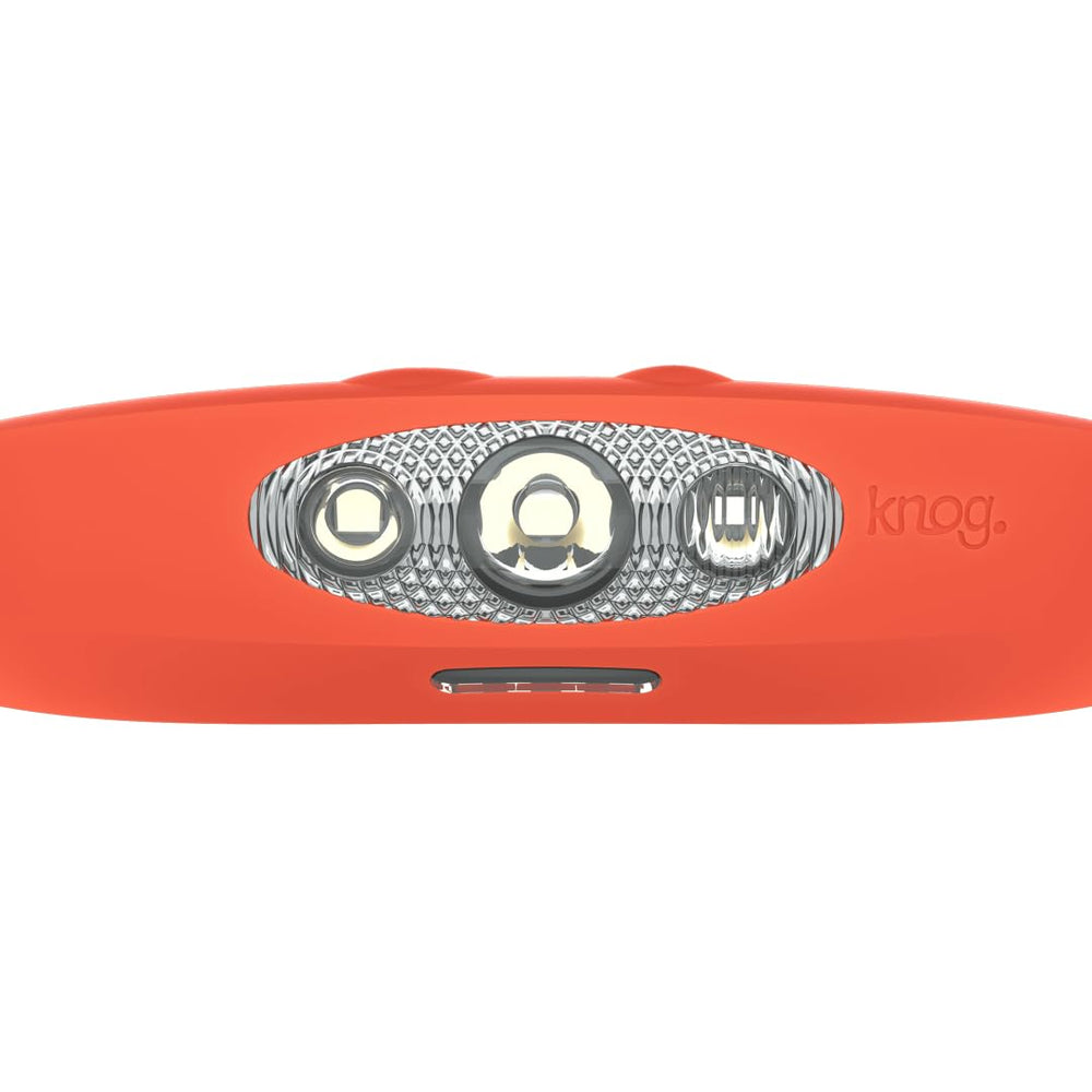 KNOG Bandicoot 250 USB-rechargeable port enables quick, cable-free charging