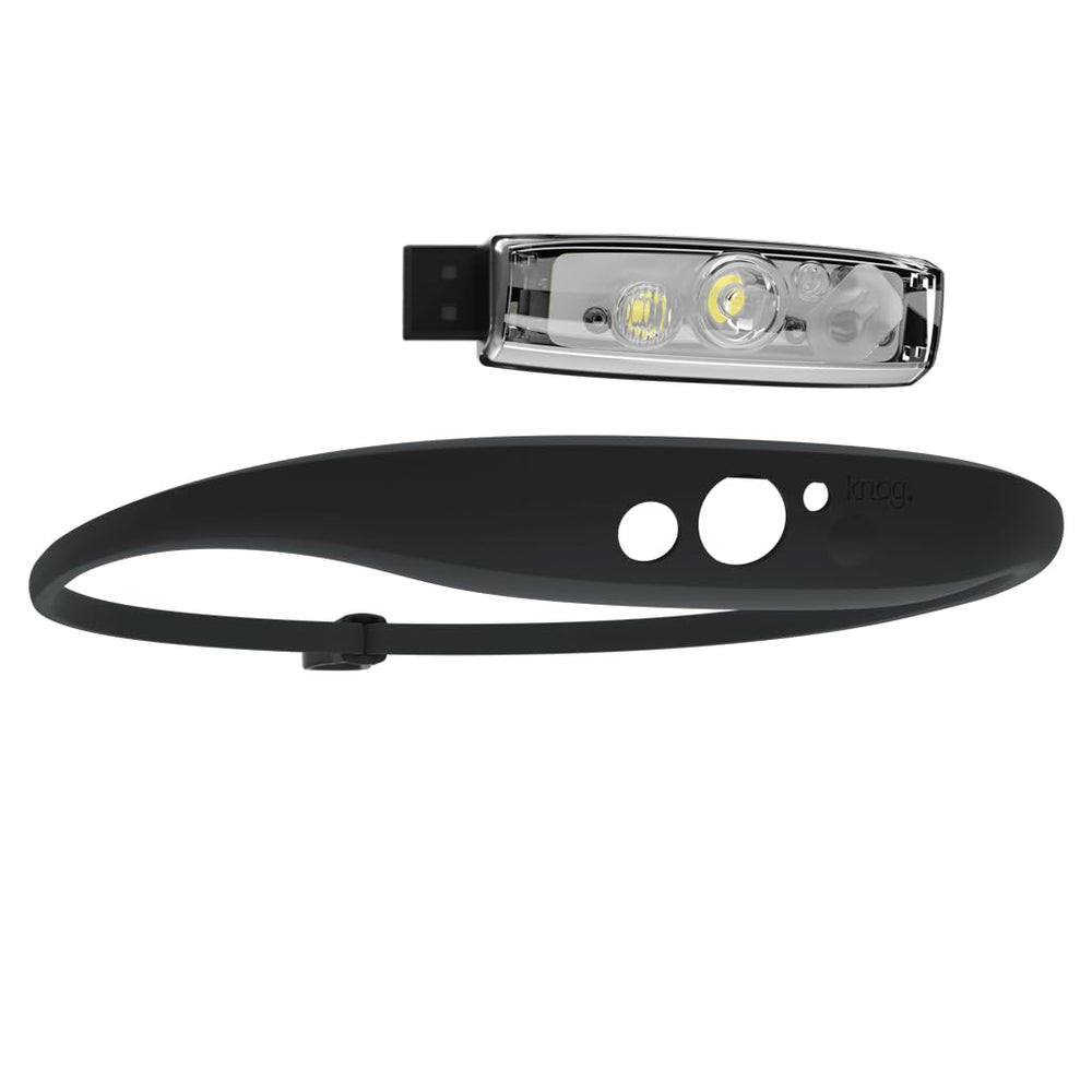 KNOG Quokka 150 headlamp lock mode prevents accidental button presses.
