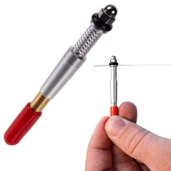 Knot KNEEDLE tool in pocket-sized carry case