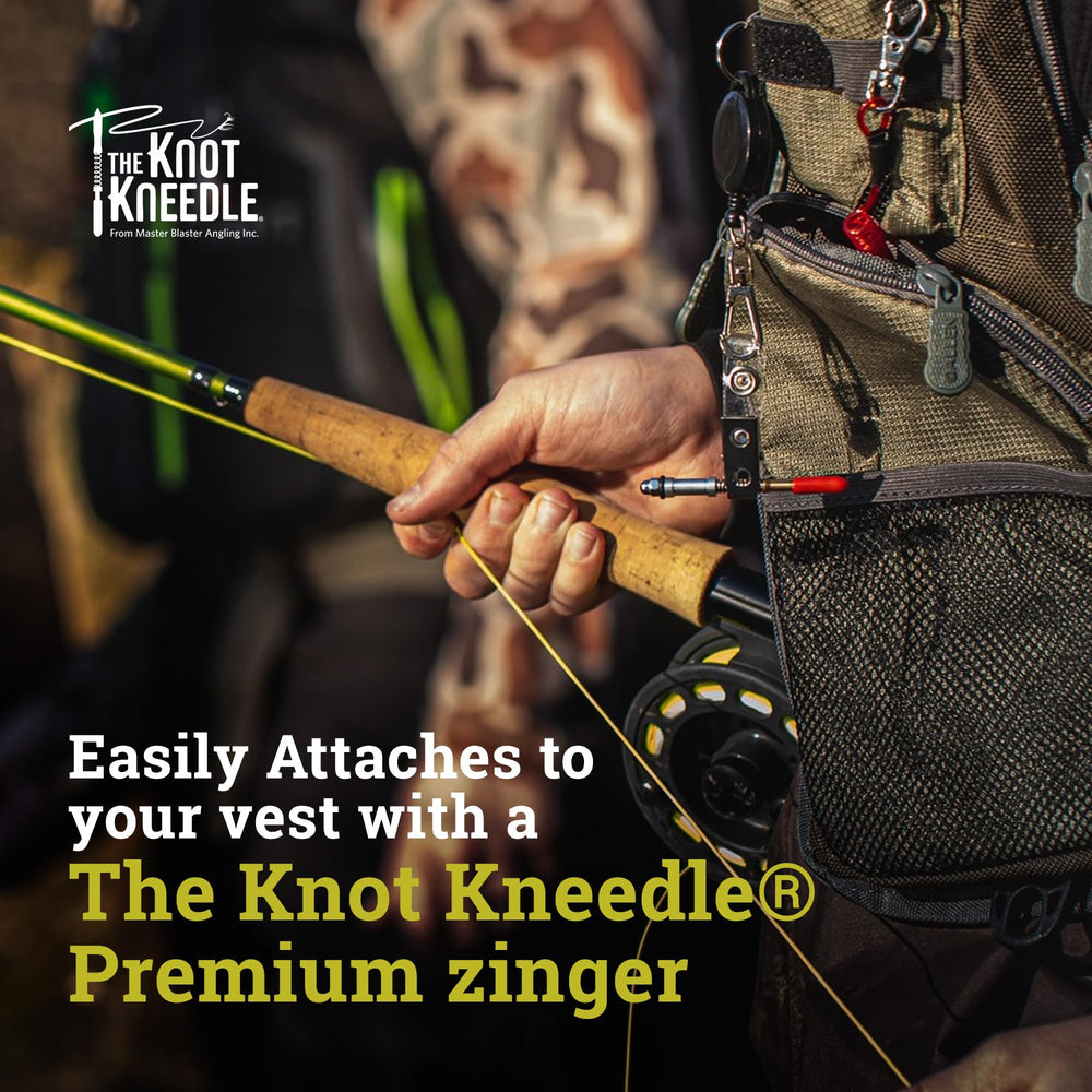 Knot Kneedle beginner-friendly design helps tie knots faster.