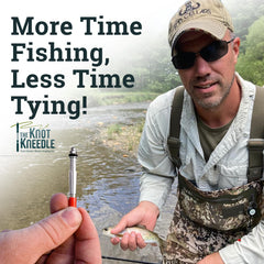 Knot Kneedle two-pack with zingers shown for versatile setups.