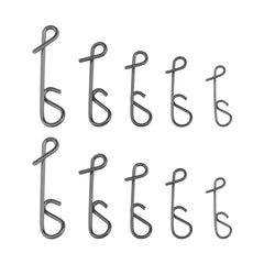 100-piece knotless fishing connector pack