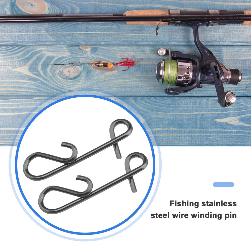 Knotless fishing connectors in five sizes S to XXL