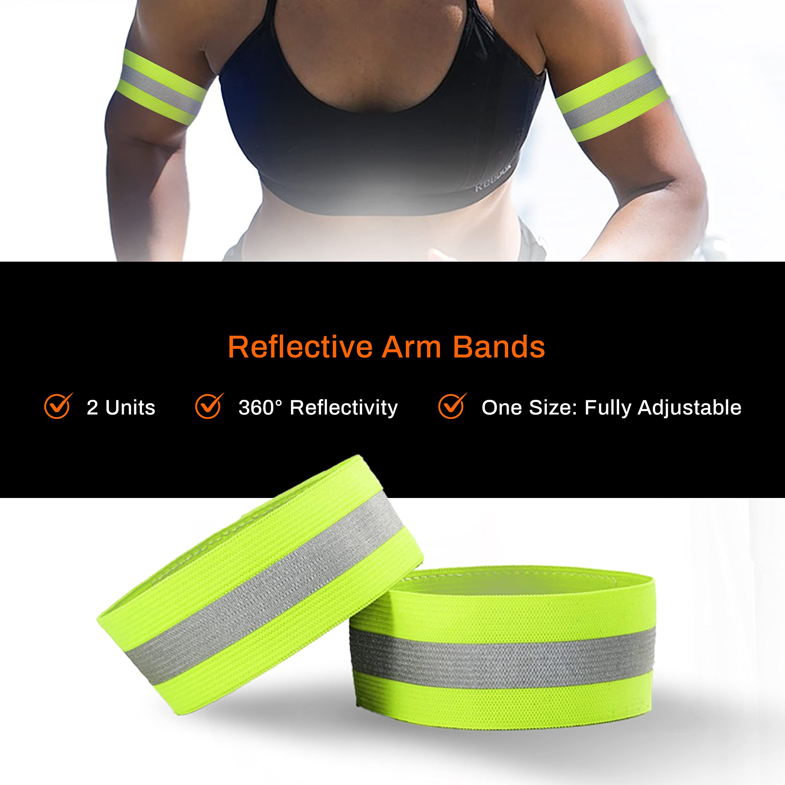 Knuckle Lights running gear vest supports comfortable nighttime workouts.
