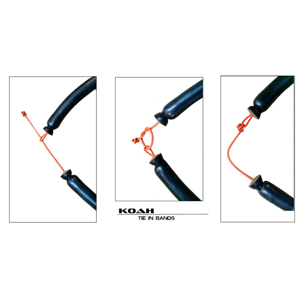 Koah dyneema wishbone 1000lb core shows rugged abrasion resistance.