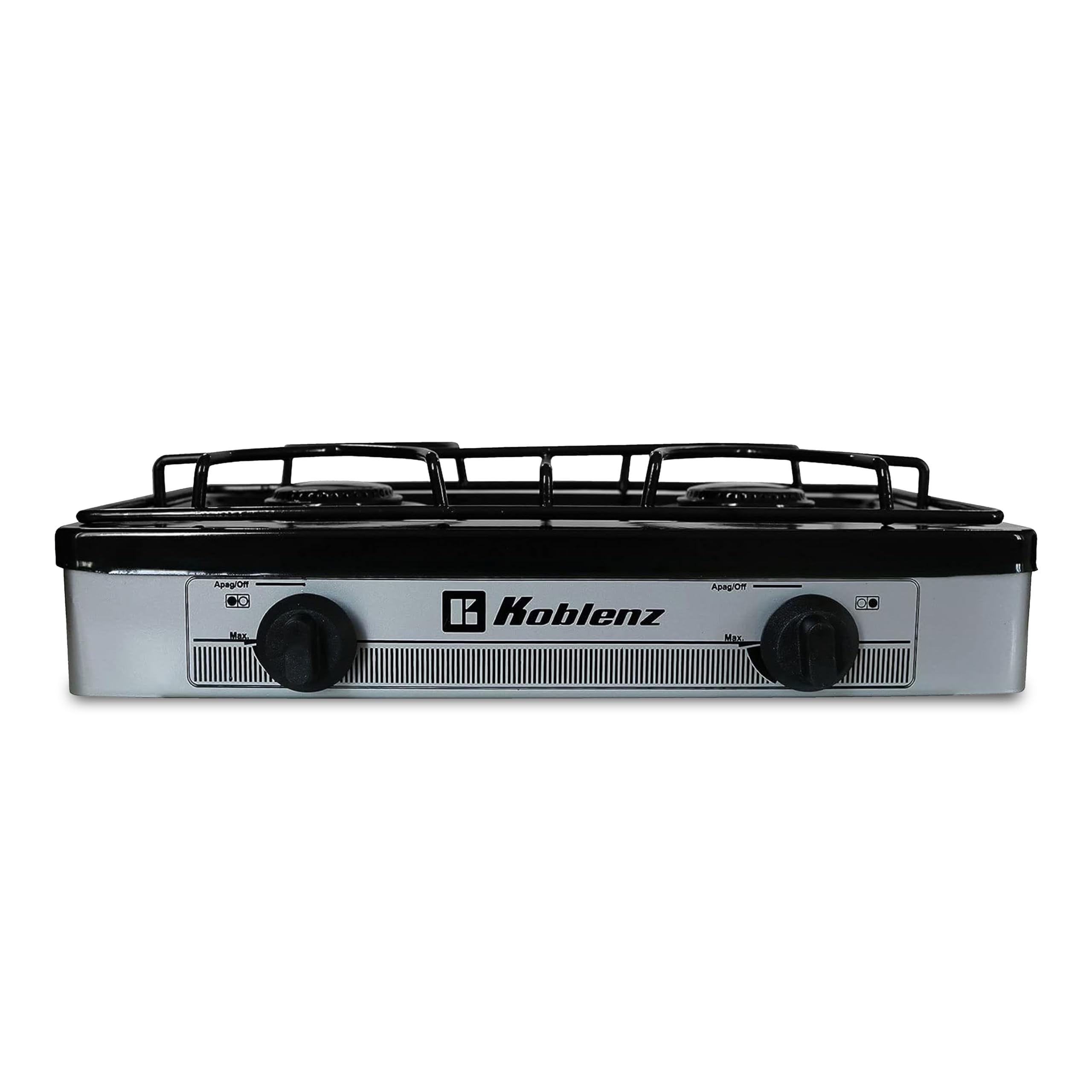 Koblenz PSK-200S porcelain stove cover protecting burners during outdoor use.