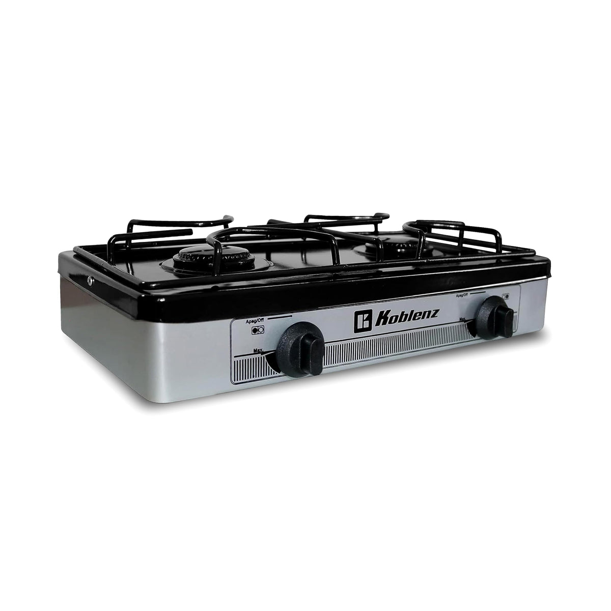 Koblenz PSK-200S two-burner setup in action for quick outdoor meals.