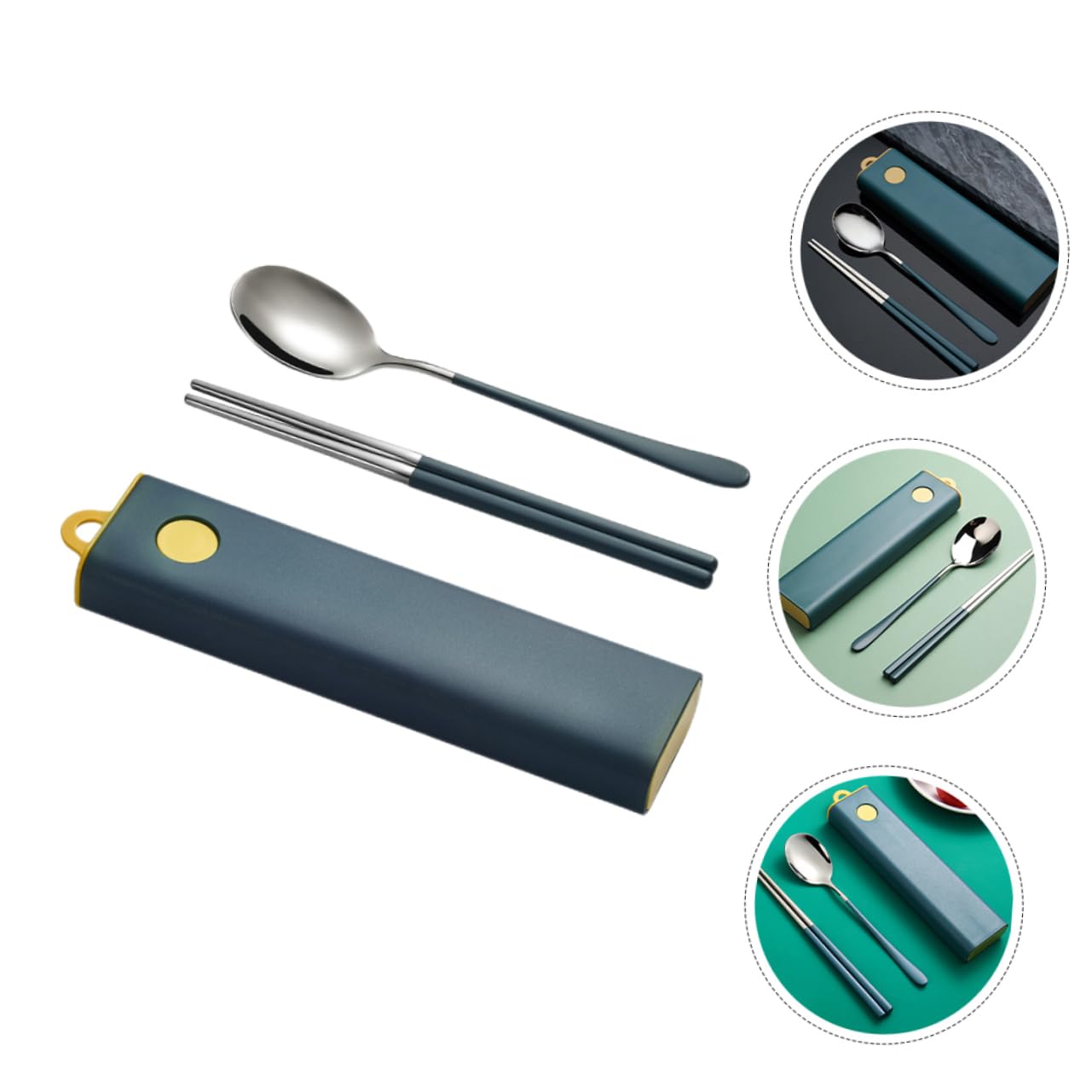 KOCKSHION meal setup illustrates versatile use with other kitchenware