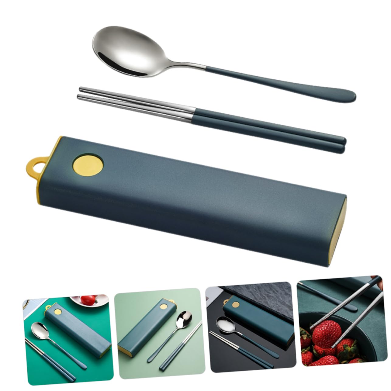 KOCKSHION cutlery edges are smooth to prevent lip discomfort