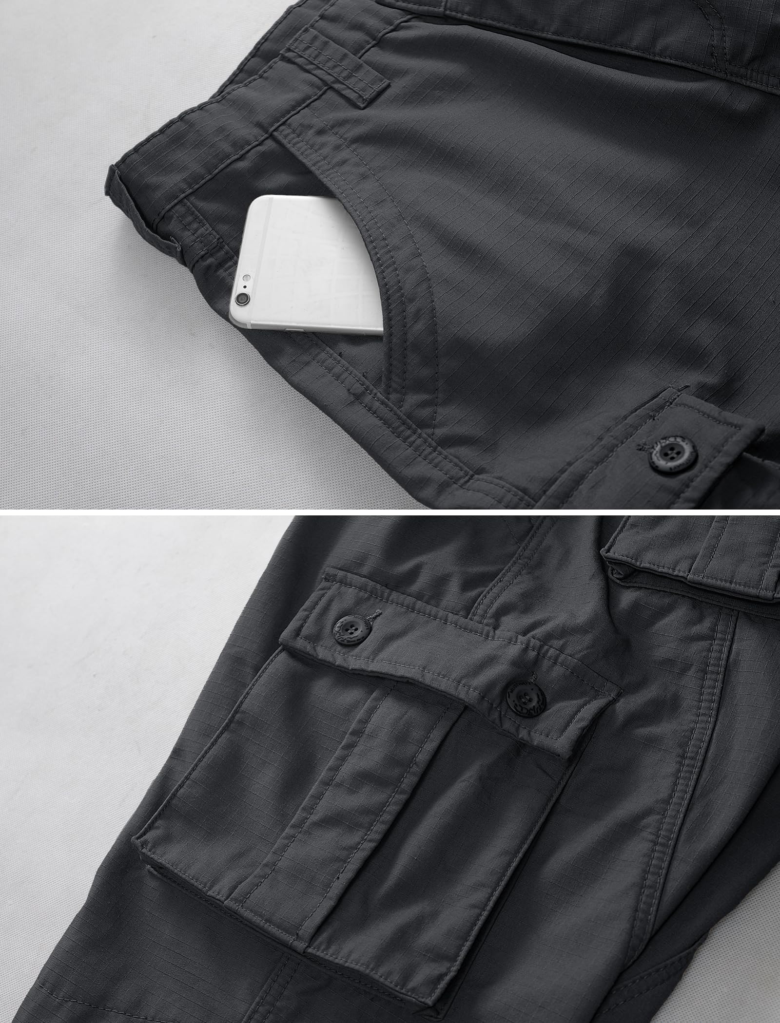 KOCTHOMY fleece-lined hiking pants winter-activities view ideal for skiing hiking and hunting trips