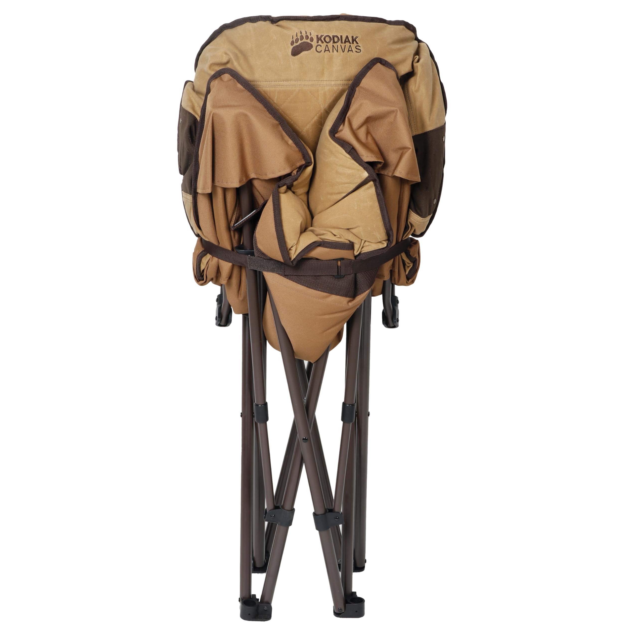 KODIAK CANVAS Lazy Bear Chair durable waxed canvas and PVC-coated fabric
