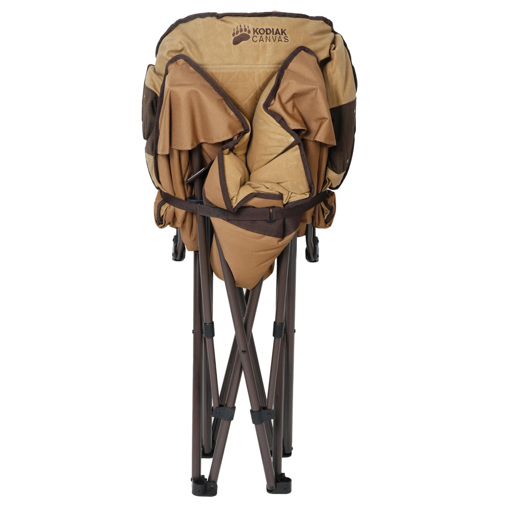 KODIAK CANVAS Lazy Bear Chair durable waxed canvas and PVC-coated fabric