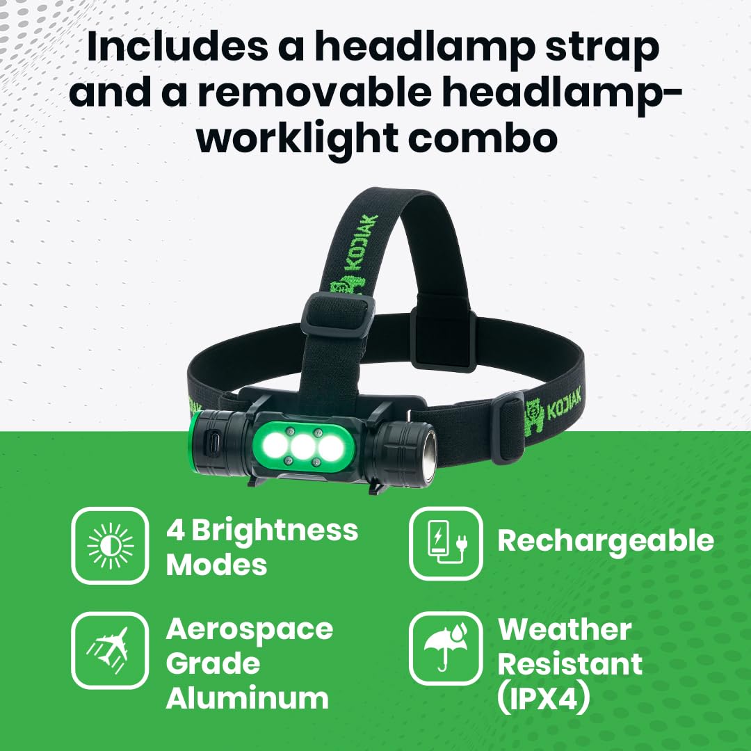 KODIAK detachable work light for portable inspections