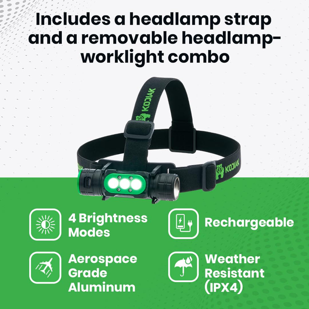KODIAK detachable work light for portable inspections