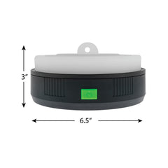 KODIAK Kompress emits bright LED light for night tasks at campsite.
