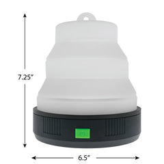 KODIAK Kompress lantern packed flat saves space in packs and kits.