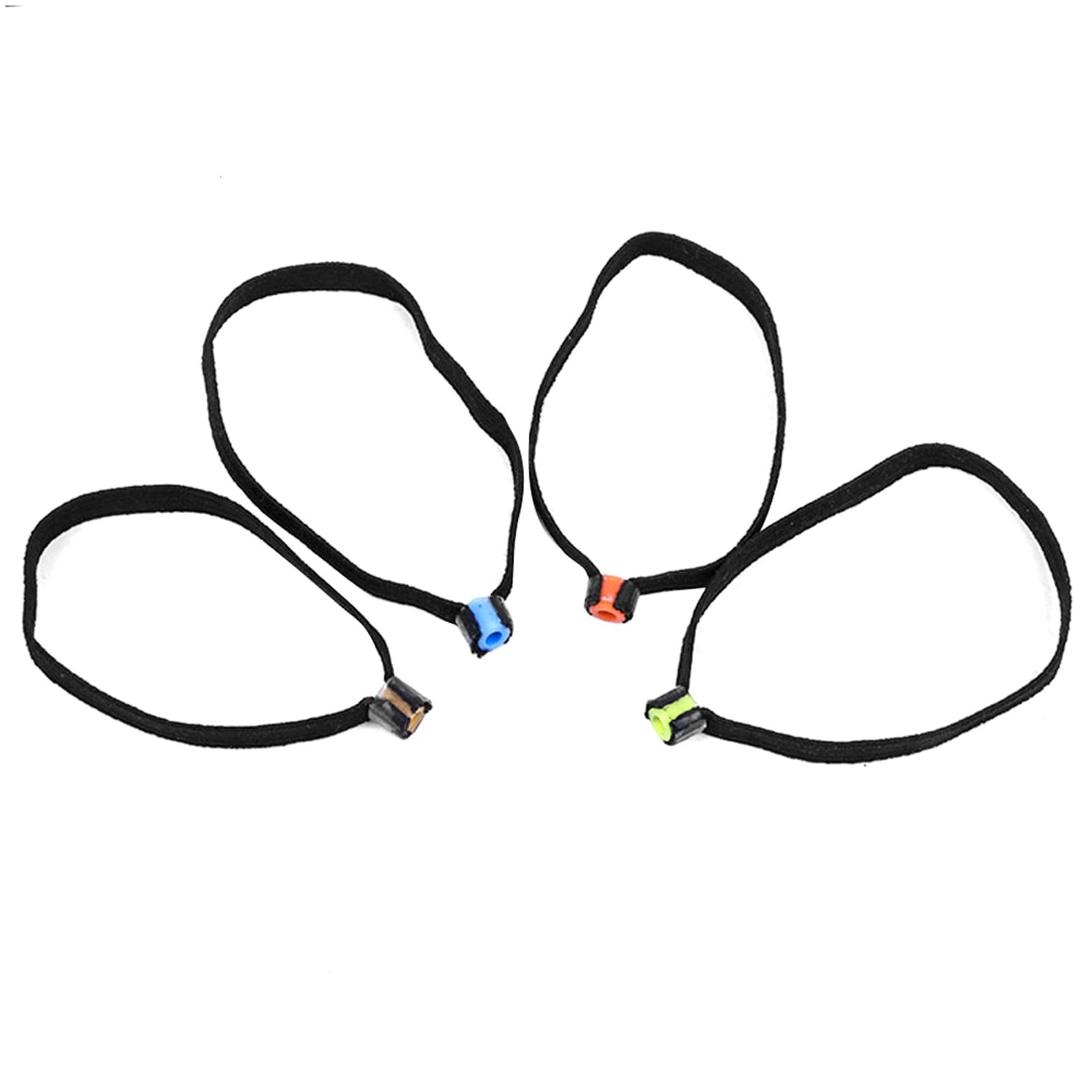 Compact 4-pack fly fishing tippet rings