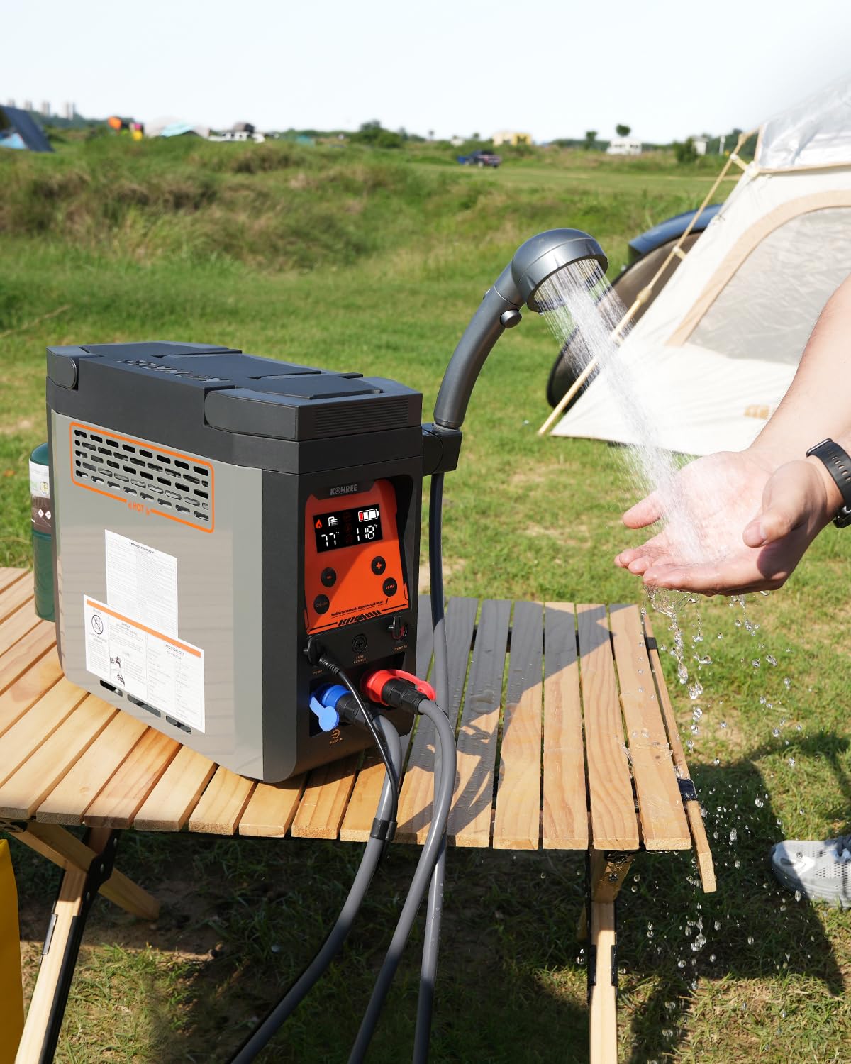 Kohree Helios 20 Pro battery-charge enables up to 100 minutes of continuous use