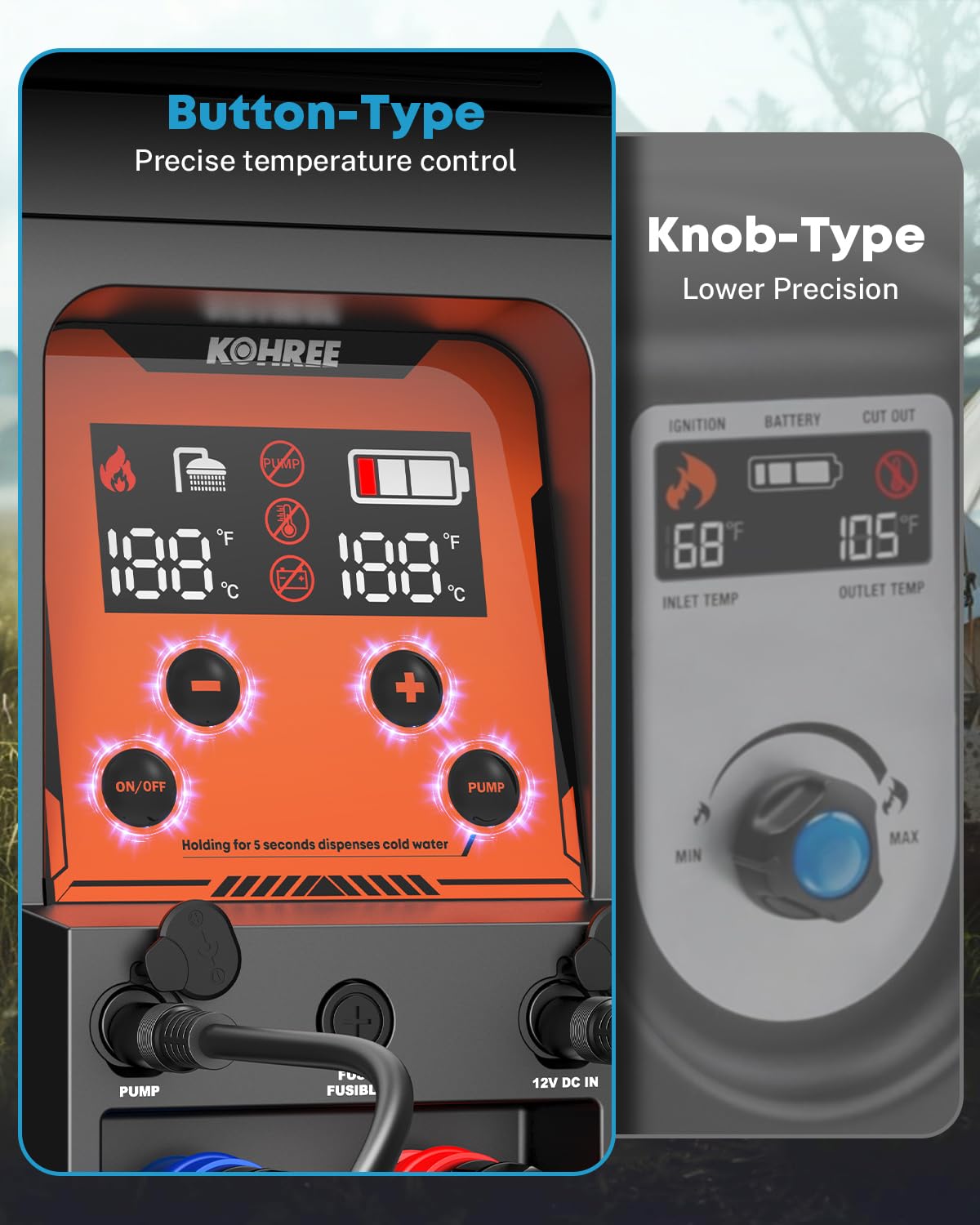 Kohree Helios 20 Pro water pump assembly ensures steady water flow
