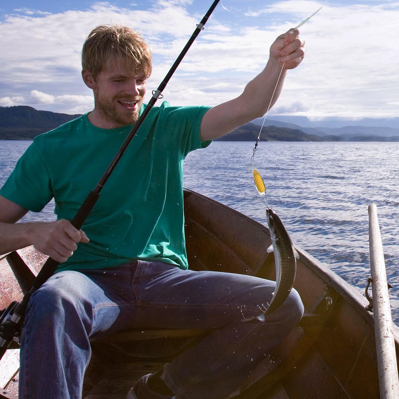 Set of four Kokanee Dodger flashers for trolling