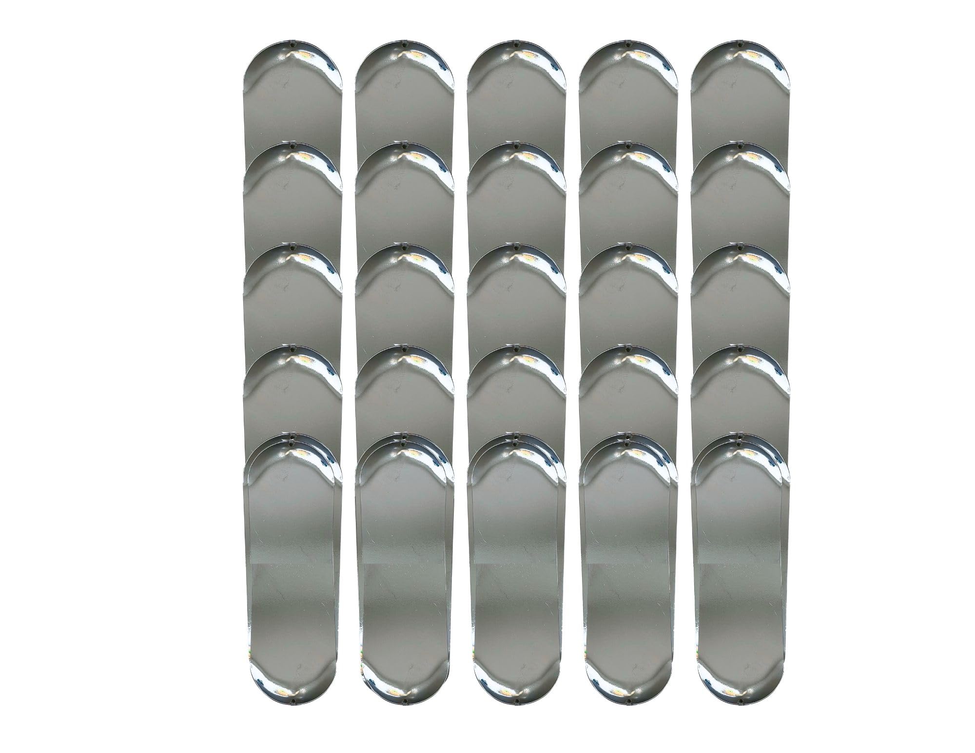 KOKOPROS blank skateboard dodger chrome for easy customization during Kokanee trolling.