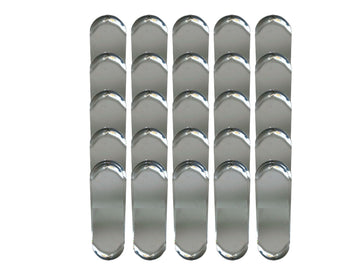 KOKOPROS blank skateboard dodger chrome for easy customization during Kokanee trolling.