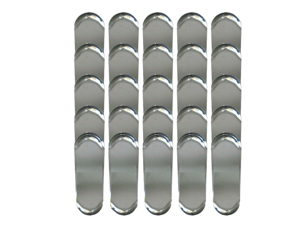 KOKOPROS blank skateboard dodger chrome for easy customization during Kokanee trolling.