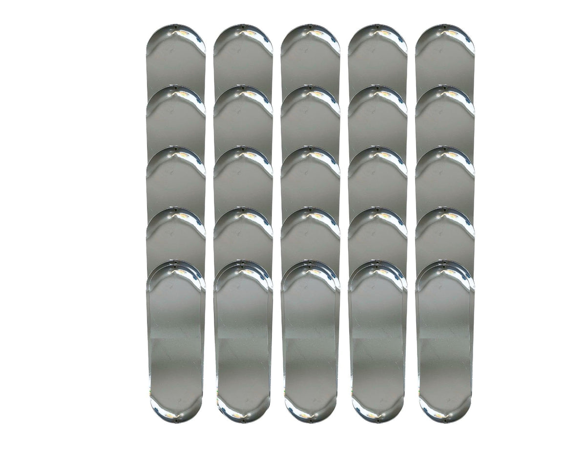 KOKOPROS blank skateboard dodger chrome for easy customization during Kokanee trolling.