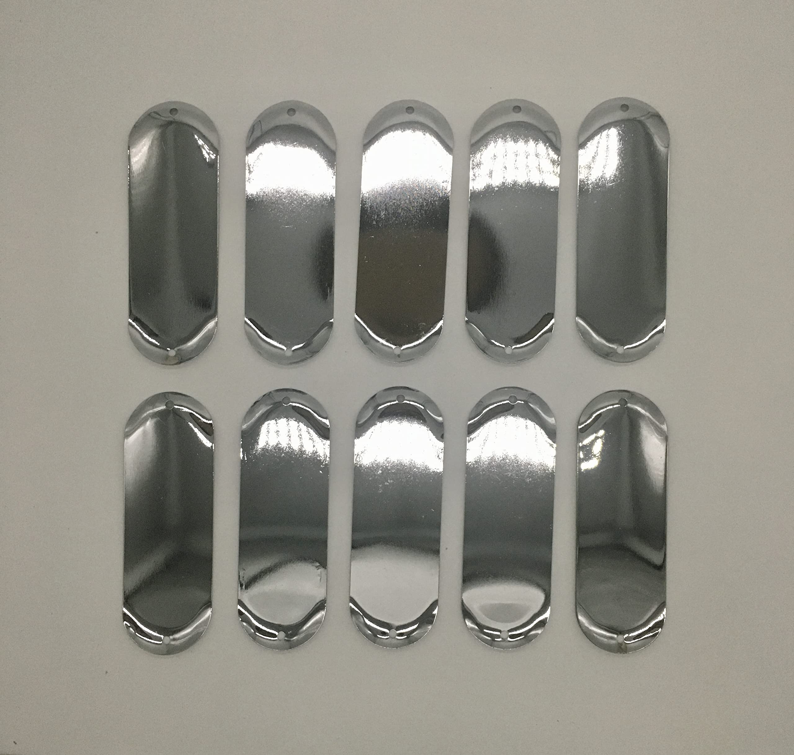 KOKOPROS durable chrome finish dodger withstands frequent use on long fishing days.