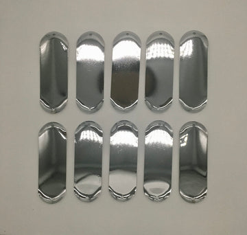 KOKOPROS durable chrome finish dodger withstands frequent use on long fishing days.