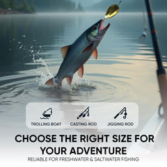 KOKOPROS Kokanee Jet Dodger Silver side view shows durable construction for rough water.