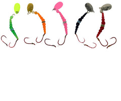 KOKOPROS Kokanee rings in vibrant colors attract Kokanee salmon underwater, potentially improving bite visibility.