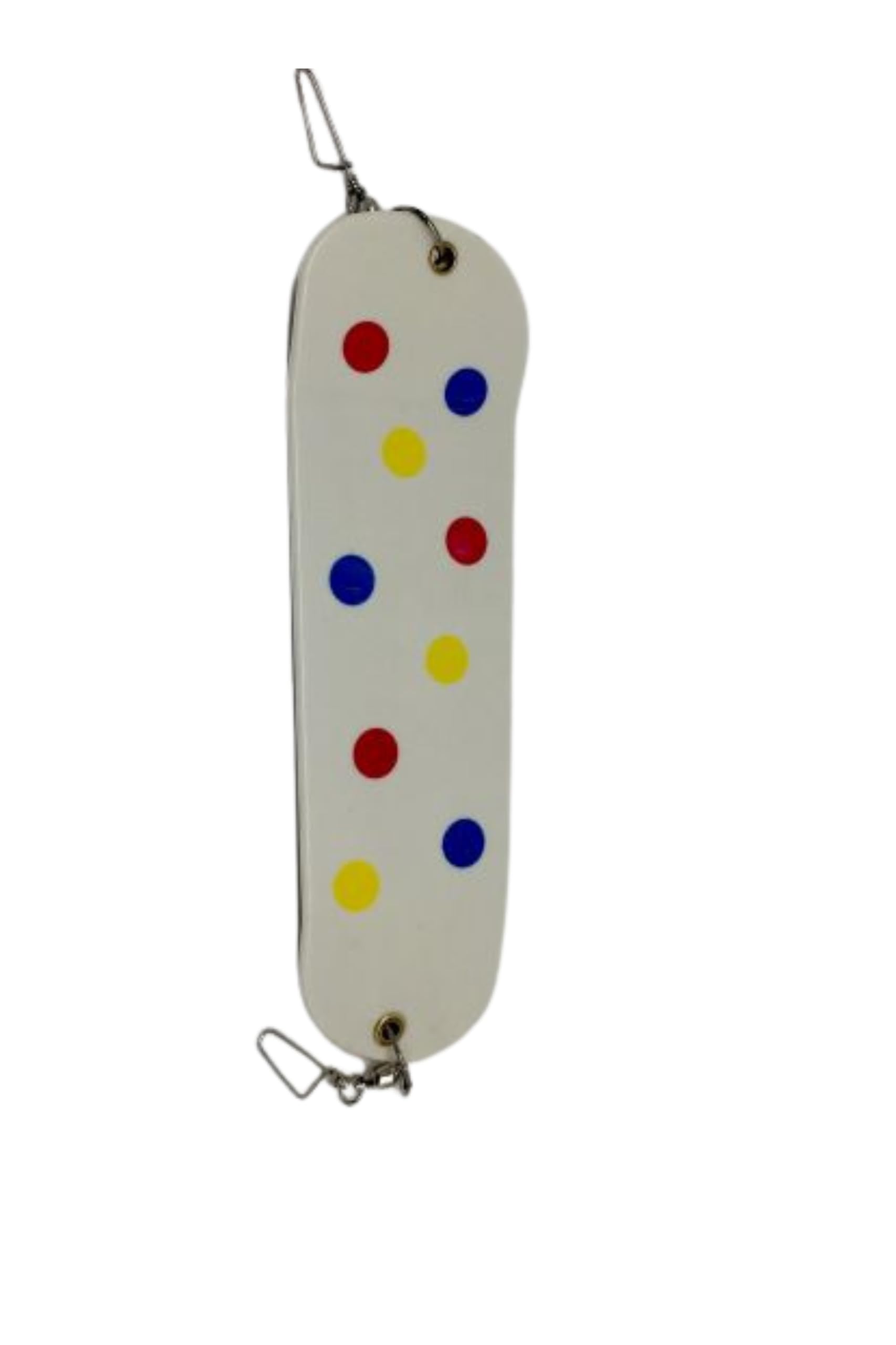 KOKOPROS Luminous Wonder Flasher shows bright colors on water to attract salmon and trout.