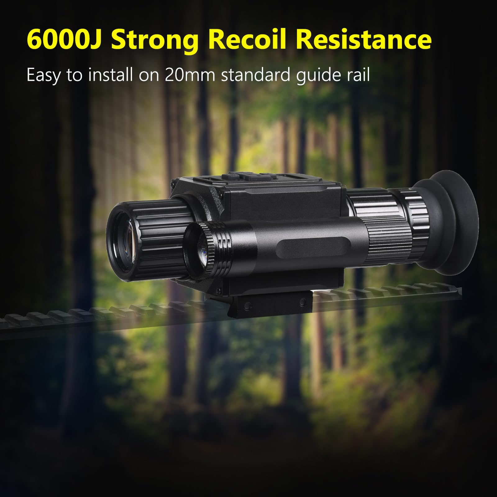KOLINLOV digital night vision monocular all-metal body for rugged use.