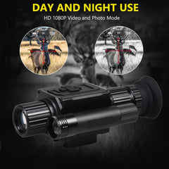 KOLINLOV digital night vision monocular IR overlay for clear darkness targeting.
