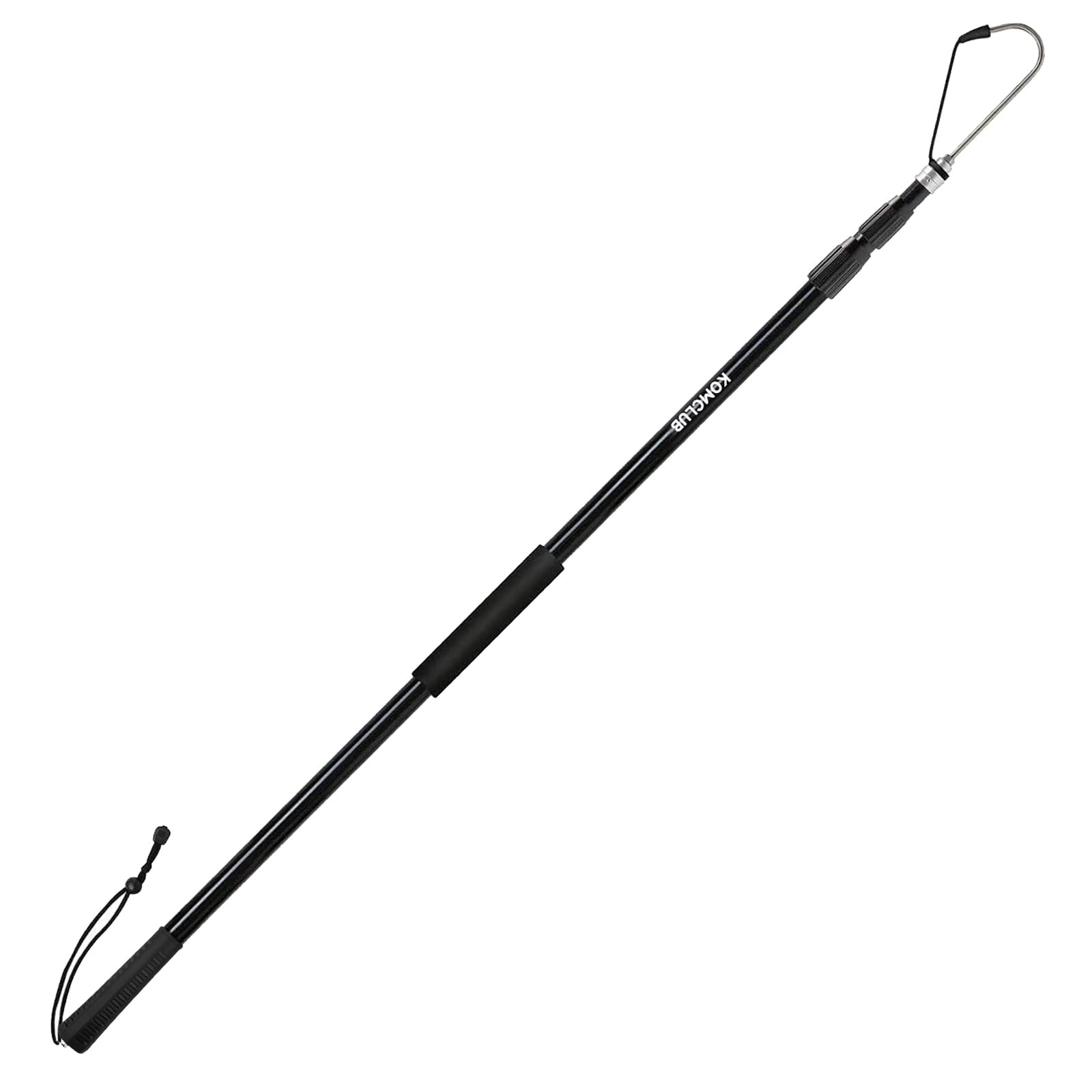 KOMCLUB telescopic gaff folded length for compact storage and easy transport.